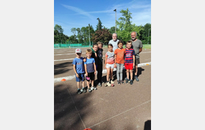 LES ENFANTS DE LA TRIBU SUR LE BOULODROME