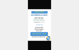 CONCOURS VETERANS à COLOMBIER-LE-VIEUX