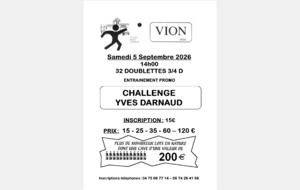 VION : Challenge Michel Darnaud