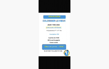 CONCOURS VETERANS à COLOMBIER-LE-VIEUX