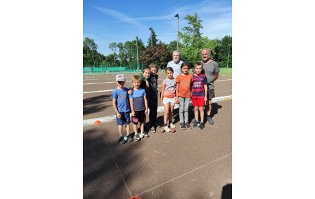 LES ENFANTS DE LA TRIBU SUR LE BOULODROME